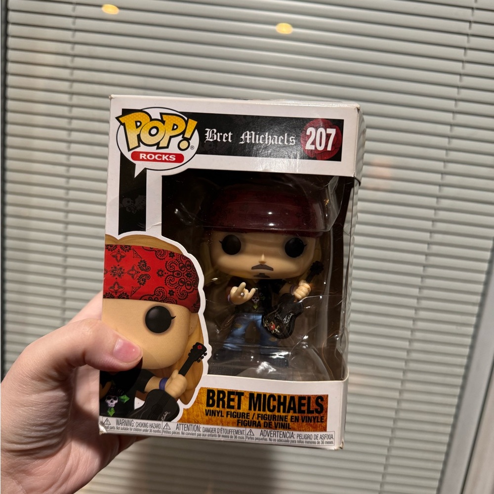 Bret Michaels Funko Pop